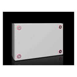 Rittal Klemmenkasten KX 1503000, 300x200x120mm, Stahlblech, RAL 7035... RITTAL-1503000 4028177816176 (Abb. 1)