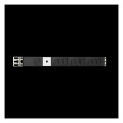Rittal Steckdosenleiste DK 7240201, 9x C13, 482,6x44x44mm, Aluminium/Polycarbonat, Grau... RITTAL-7240201 4028177237544 (Abb. 1)