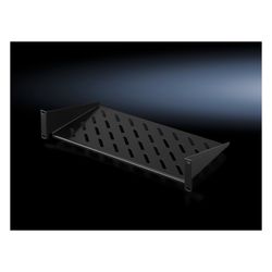 Rittal Geräteboden DK 5501.625, 2 HE, 482,6x400mm, Stahlblech, RAL 9005... RITTAL-5501625 4028177679061 (Abb. 1)