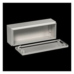 Rittal Klemmenkasten KX 1511.000, 400x400x120mm, Stahlblech, RAL 7035... RITTAL-1511000 4028177816251 (Abb. 1)