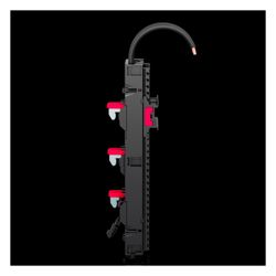 Rittal Geräteadapter RiLineX 9360760, 65A 3-polig, Polyamid, RAL 9005/RAL 35745... RITTAL-9360760 4028177996991 (Abb. 1)