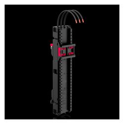 Rittal Geräteadapter RiLineX 9360710, 16 A, 3-polig, 45x239,4x36,2mm, Polyamid, RAL 900... RITTAL-9360710 4028177997035 (Abb. 1)