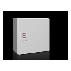 Rittal Elektro-Box KX 1549000, 200x200x120mm, Stahlblech, RAL 7035... RITTAL-1549000 4028177816510 (Abb. 1)