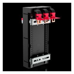 Rittal CB-Geräteadapter RiLineX 9360612, 250 A, 3-polig, 105mm, Polyamid, RAL 9005/RAL ... RITTAL-9360612 4028177997080 (Abb. 1)