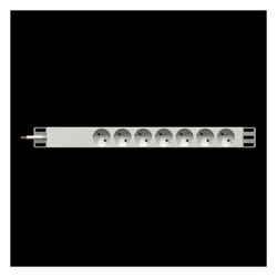 Rittal Steckdosenleiste DK 7240230, 5-fach, 250V 16A, Aluminium, Grau... RITTAL-7240230 4028177221185 (Abb. 1)