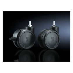 Rittal Doppel-Lenkrollen DK 7495000, M12x20, Schwarz... RITTAL-7495000 4028177131200 (Abb. 1)