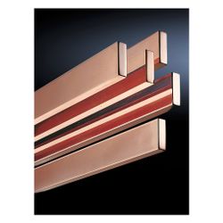 Rittal Sammelschiene RiLine 12x5mm, 2.400mm, E-Cu F30, unbehandelt... RITTAL-3580000 4028177044746 (Abb. 1)