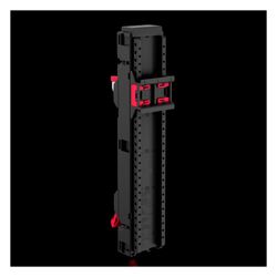 Rittal Geräteträger RiLineX 9360705, 45x239,4x36,2mm, Polyamid, RAL 9005, 4 Stück... RITTAL-9360705 4028177997059 (Abb. 1)