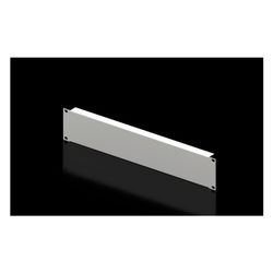 Rittal Blindpanel DK 7152.035 2HE, 482,6 mm (19"), Stahlblech, RAL 7035, 2... RITTAL-7152035 4028177165755 (Abb. 1)