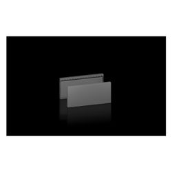 Rittal Sockel-Blenden VX 8660043, 200mm, 600mm, Stahlblech, RAL 9005, 2 Stück... RITTAL-8660043 4028177978317 (Abb. 1)