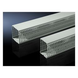 Rittal Kabelkanal VX 8800.755, 50x80x2.000mm, Hart-PVC, RAL 7030... RITTAL-8800755 4028177919648 (Abb. 1)