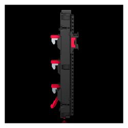 Rittal Geräteträger RiLineX 9360705, 45x239,4x36,2mm, Polyamid, RAL 9005, 4 Stück... RITTAL-9360705 4028177997059 (Abb. 1)