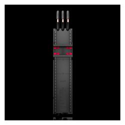 Rittal Geräteadapter RiLineX 9360760, 65A 3-polig, Polyamid, RAL 9005/RAL 35745... RITTAL-9360760 4028177996991 (Abb. 1)