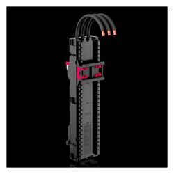 Rittal Geräteadapter RiLineX 9360760, 65A 3-polig, Polyamid, RAL 9005/RAL 35745... RITTAL-9360760 4028177996991 (Abb. 1)