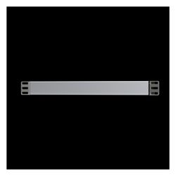 Rittal Steckdosenleiste DK 7240201, 9x C13, 482,6x44x44mm, Aluminium/Polycarbonat, Grau... RITTAL-7240201 4028177237544 (Abb. 1)