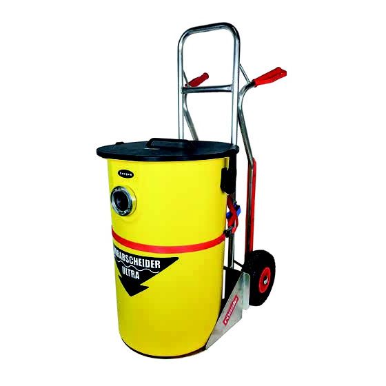 Rössle GFK-Vorabscheider für MACH II, 90l, Gelb