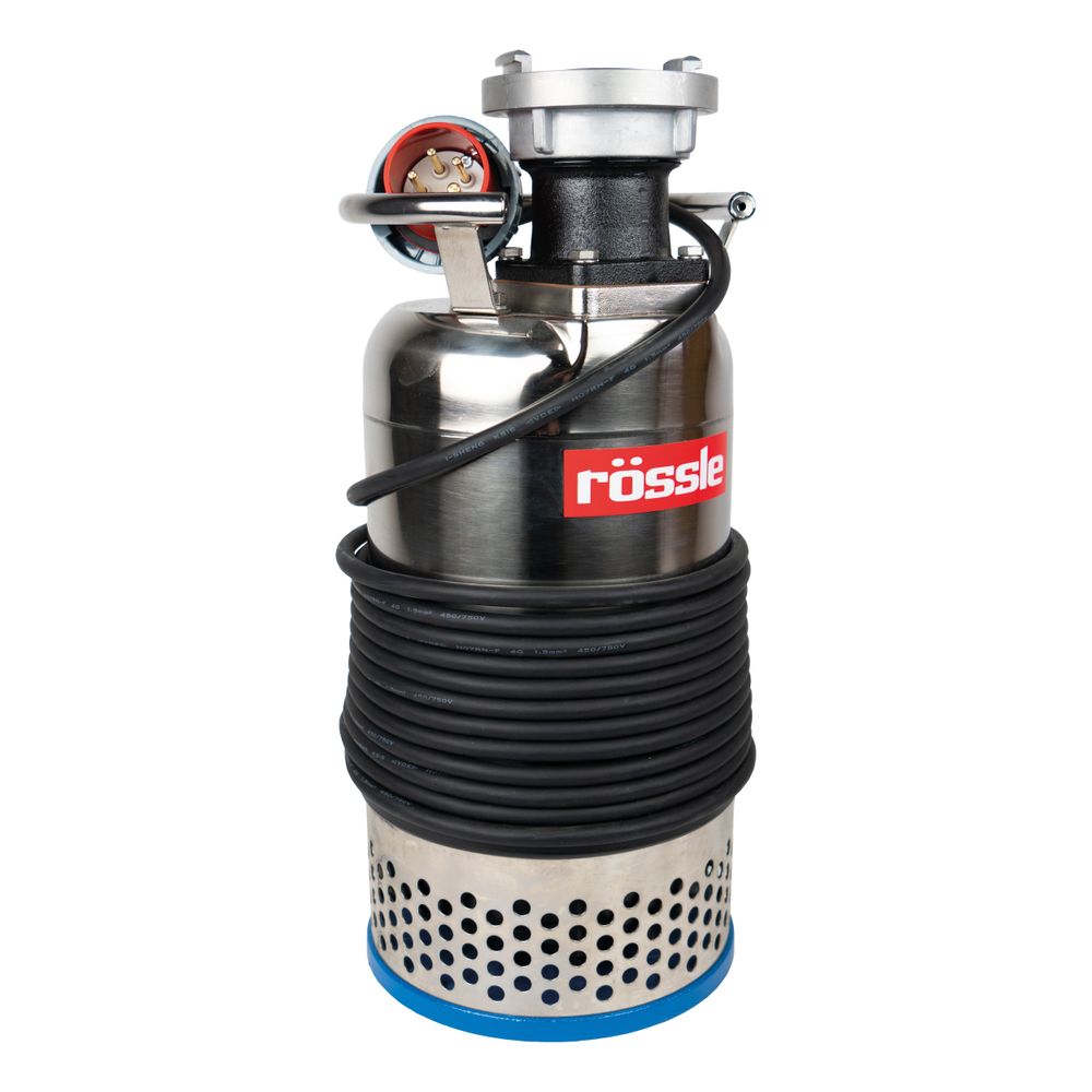 Rössle TERA Tauchpumpe, 4000W, 1.000l/min, 400V, 10m Kabel, B-Storz, für große Wassermassen, Wasser... ROESSLE-HYDZ004  (Abb. 1)