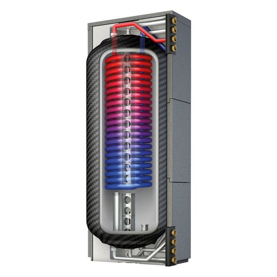 Roth Trinkwassertrennspeicher Quadroline TQ-TWT 850, 818L Volumen, Schichtladesystem