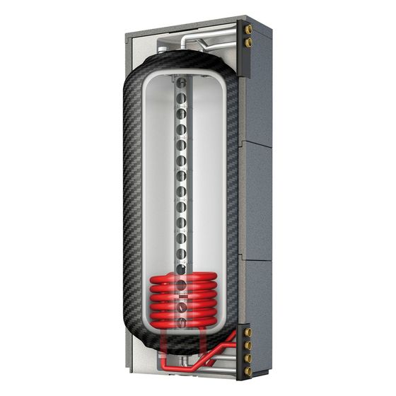 Roth Solarspeicher Quadroline TQ-S 325, 321L Volumen, Solar-Wärmetauscher 1,5m2