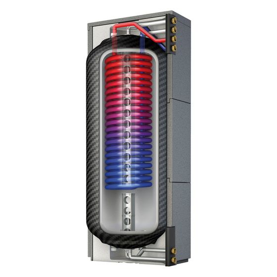 Roth Warmwasserkombispeicher Quadroline TQ-TWK 500, 490L Volumen, Schichtladesystem