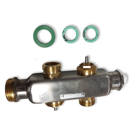 Roth Wärmeverteilerbalken für FlatConnect, Edelstahl, 180x60x80mm, 1110001205