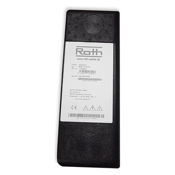 Roth Wärmedämmhülle für WT20 FlatConnect, EPP 365x115x150mm, 1110001220