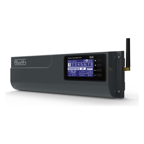 Roth Funk-Anschlussmodul Touchline PL 8-Kanal, 8 Kanäle, 230V, 335x106x72,54mm