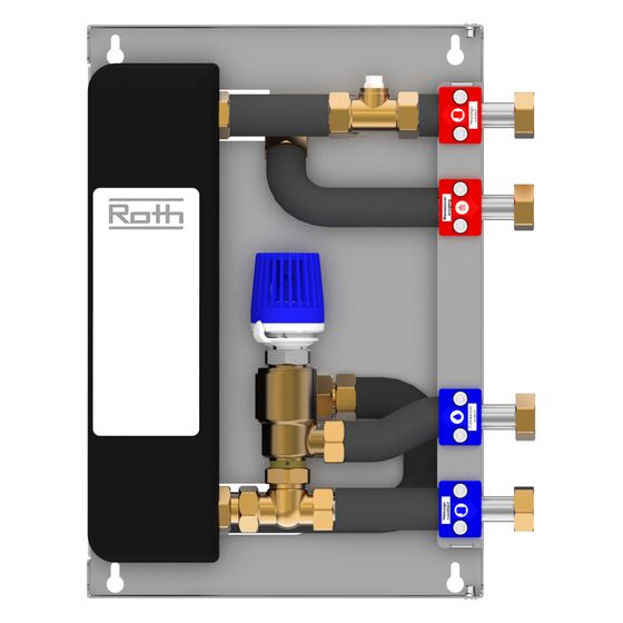 Roth Untertischeinheit FlatConnect UTE F, 405x215x110mm, 3/4