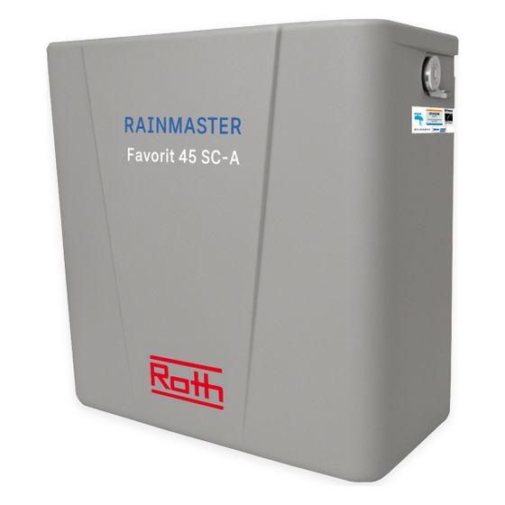 Roth Regenwasser-Pumpmodul Standard, 36m Förderhöhe, 3m3/h Fördermenge