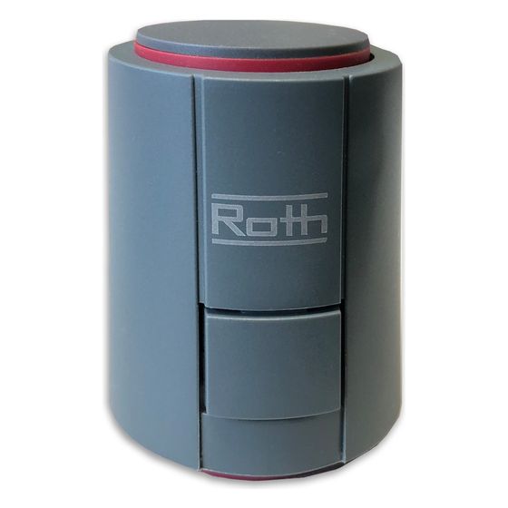 Roth Stellantrieb NC FlatConnect, 24V, 1W, IP 54, M30 x 1,5, 2,3m Kabel, Grau