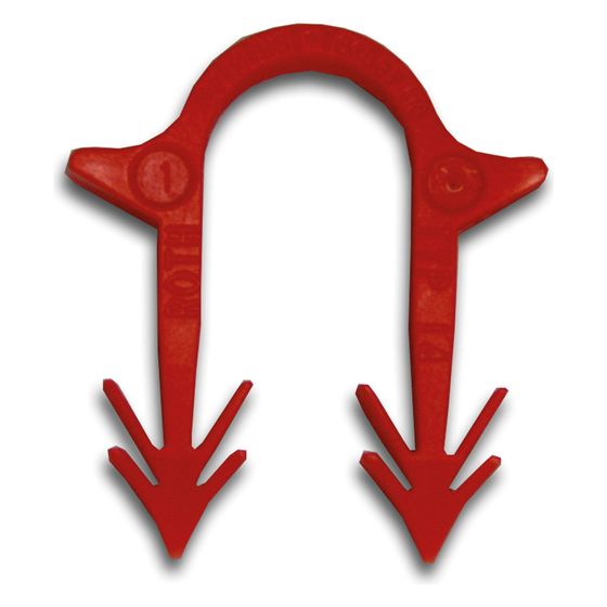 Roth Tacker-Klips 14, 14mm, Kunststoff, 1135007432