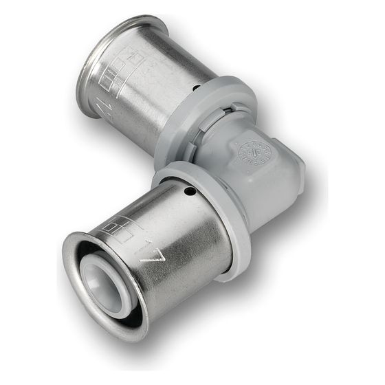 Roth Presswinkel 90 Grad PPSU, 17x17mm, Grau, 1115005559