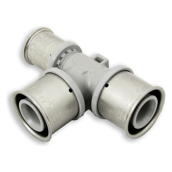 Roth T-Stück reduziert, 20x20x17mm, PPSU, Grau, 1115005535