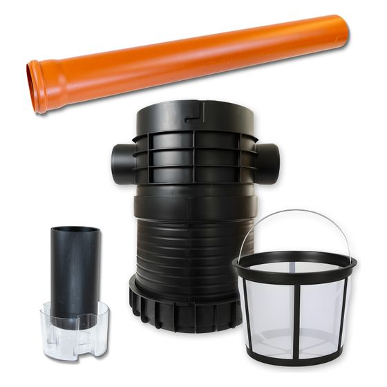 Roth Ausbaupaket ECO-Filter, DN 100, 1mm Maschenweite, für 210m2 Dachfläche, 1135008182