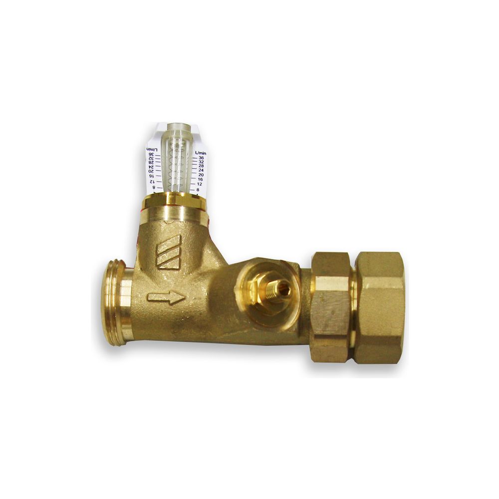 Roth Zonenregulierventil 1"-1", 4-36L/min, 86mm, PN 6, Messing, 1135009551... ROTH-1135009551 4037115065224 (Abb. 2)