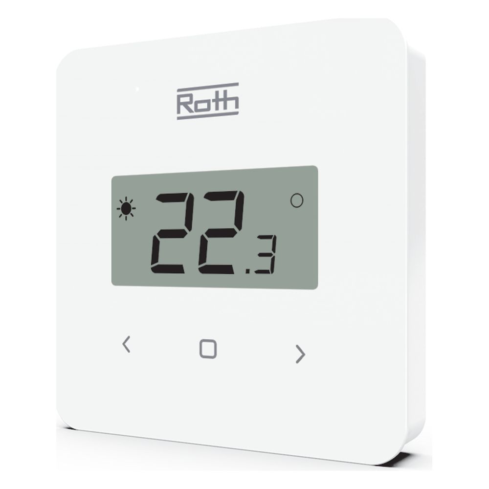 Roth Funk-Raumbediengerät Touchline SL Standard, 84x84x16mm, IP20, Weiß... ROTH-1135010149 5702000143309 (Abb. 2)
