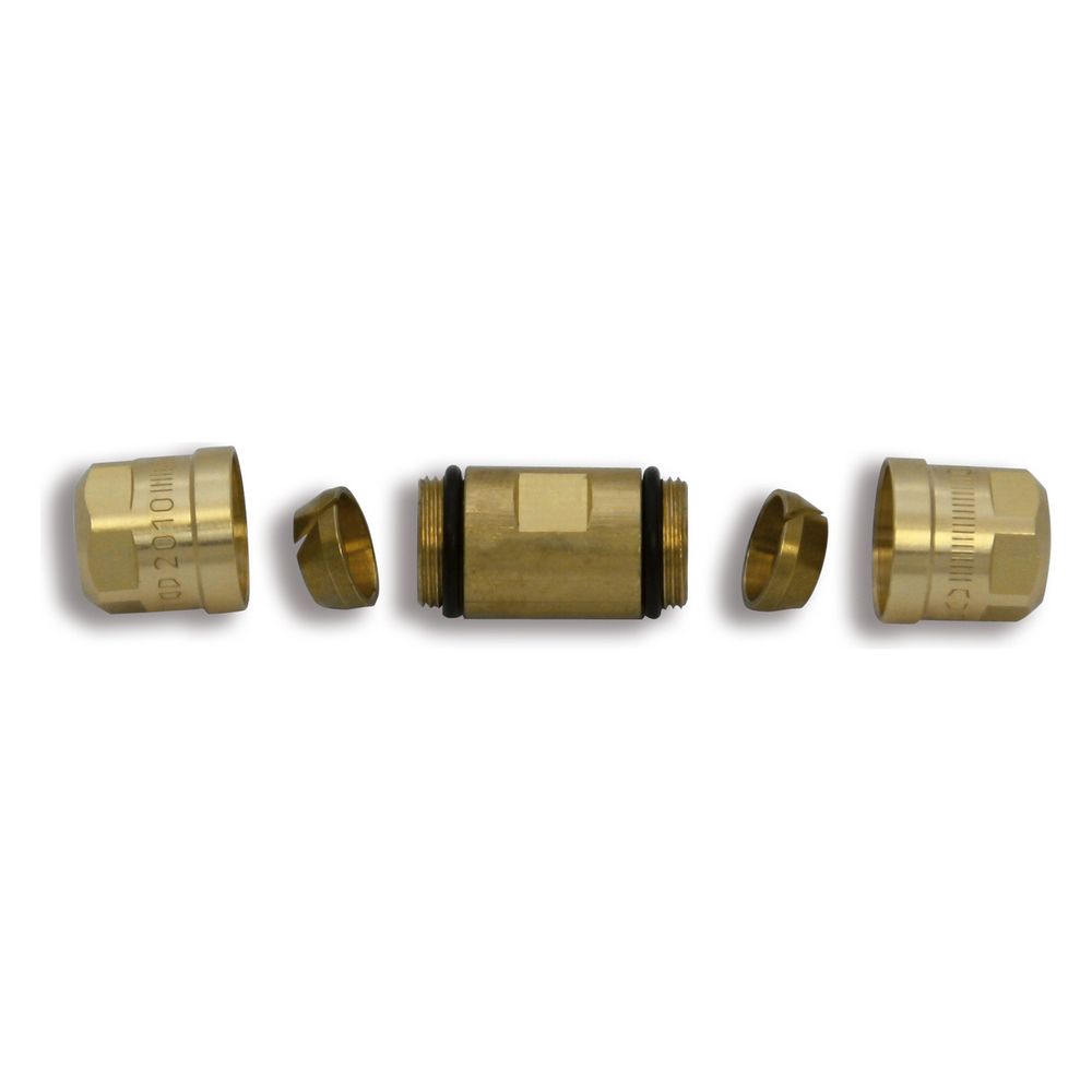 Roth Kupplung CC Compact 11mm gerade, 11mm, Messing, 1135003446... ROTH-1135003446 4037115012419 (Abb. 2)