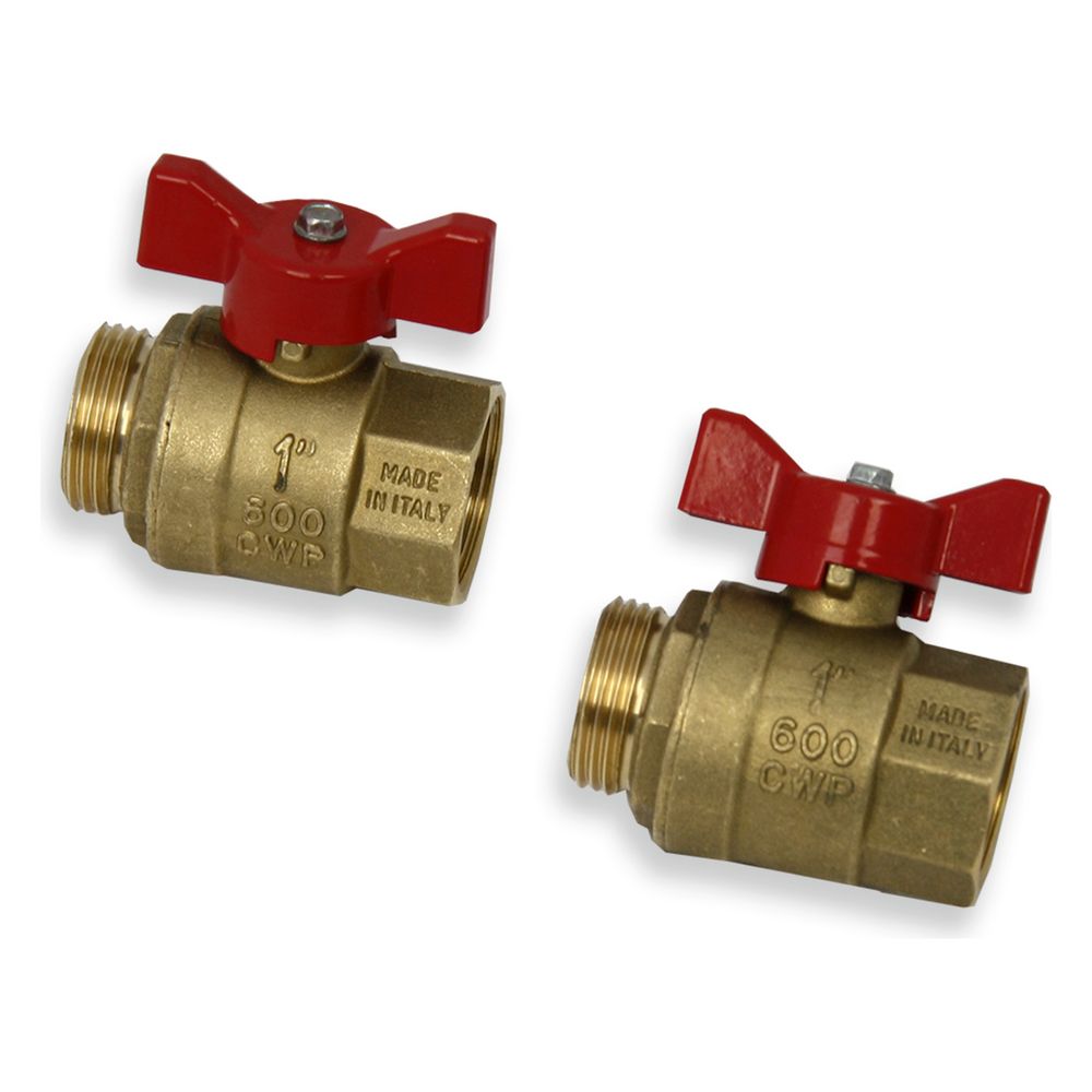 Roth Kugelhahn-Set für Heizkreisverteiler, G 1", 1135008020... ROTH-1135008020 4016203862983 (Abb. 2)