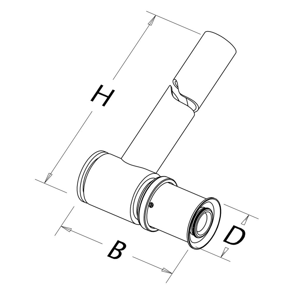 Roth Heizkörper-Anschlusswinkel 17mm, 300mm, Messing/Kupfer, 1135000396... ROTH-1135000396 4037115001888 (Abb. 3)