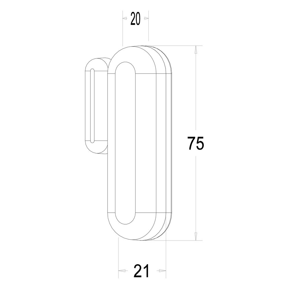 Roth Funk-Fensterkontakt Touchline SL, Weiß, 1135010167... ROTH-1135010167 5702000144221 (Abb. 2)