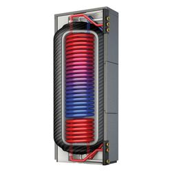Roth Solarspeicher Quadroline TQ-TWS 850, 818L Volumen, Thermocoat, Solar-Wärmetausche... ROTH-1115010216 4037115047190 (Abb. 1)