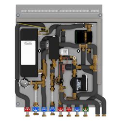 Roth Wohnungsstation FlatConnect BM 15 F FH HT C, 15L/min, 625x825x125mm, mit Hocheffi... ROTH-1135009216 4037115062896 (Abb. 1)