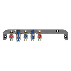 Roth Kugelhahnleiste FlatConnect F, 4x G 3/4" AG 1x G 1" AG, 1135009363... ROTH-1135009363 4037115064623 (Abb. 1)