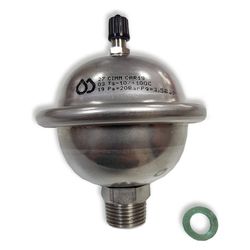 Roth Wasserschlagdämpfer für FlatConnect, Edelstahl EPDM 162ml G 1/2" AG, 1110001207... ROTH-1110001207 4037115064760 (Abb. 1)
