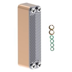 Roth Plattenwärmeübertrager für FlatConnect WS20, 56kW 70 Platten G 3/4", 1110001202... ROTH-1110001202 4037115064715 (Abb. 1)