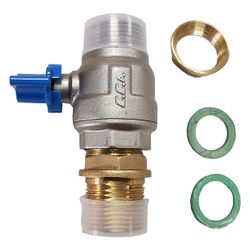 Roth Absperrkugelhahn für FlatConnect, DN 20 Griff Blau, 1110001493... ROTH-1110001493 4037115070327 (Abb. 1)