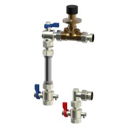 Roth Differenzdruckregler mit WMZ Einbauset senkrecht, 1", 1135010087... ROTH-1135010087 4037115071829 (Abb. 1)