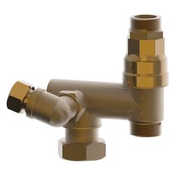 Roth Versorgungsanschlussfitting für FlatConnect WOS LT/-H, Messing, 1135010392... ROTH-1135010392 4037115081392 (Abb. 1)