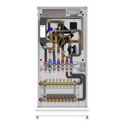 Roth Wohnungsstation FlatConnect BM LT F FH, 14L/min, 625x825x144mm, mit Differenzdruc... ROTH-1135010263 4037115073007 (Abb. 1)