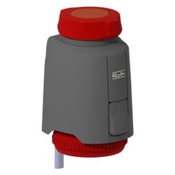 Roth Stellantrieb NC MO, 24V, 1W, IP 54, M30 x 1,5, 1m Kabel, Grau, 1135010595... ROTH-1135010595 4037115091711 (Abb. 1)